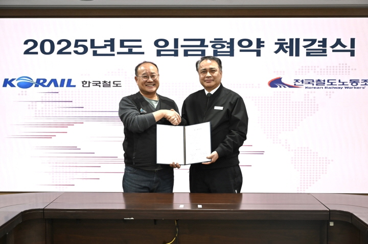 코레일, 2025년도 임금협약 체결