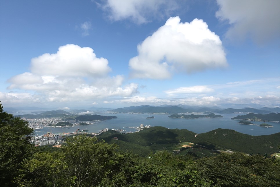 통영앞바다 전경