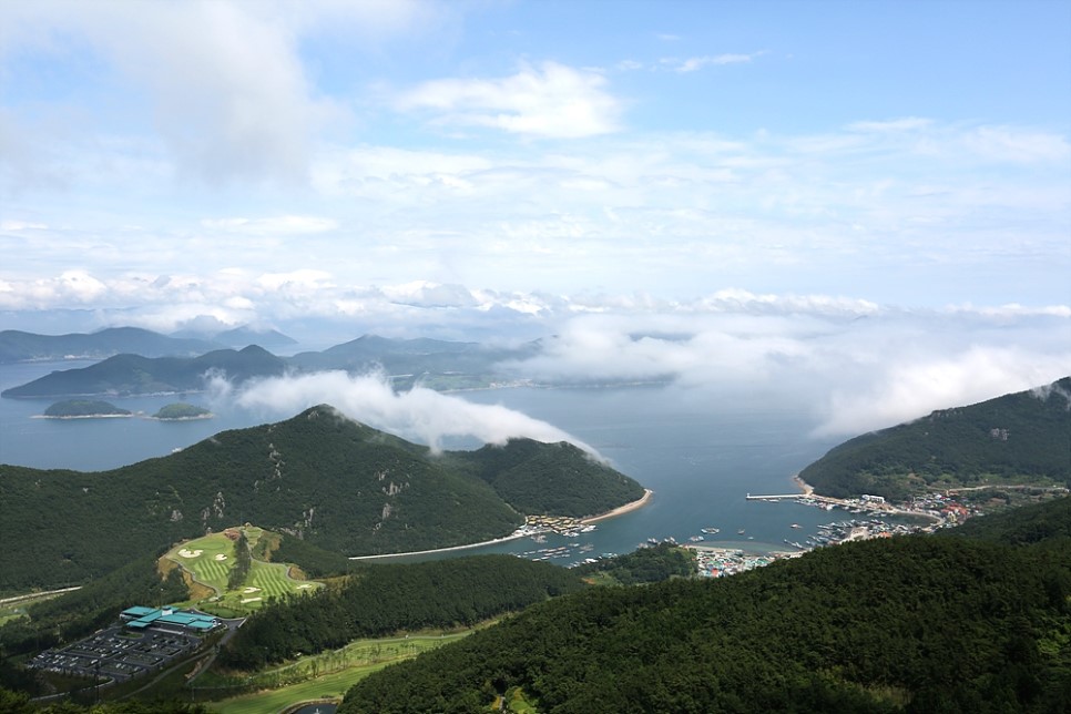 통영앞바다 전경
