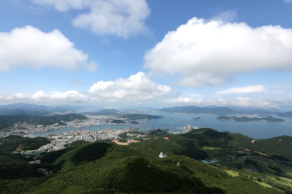 통영앞바다 전경